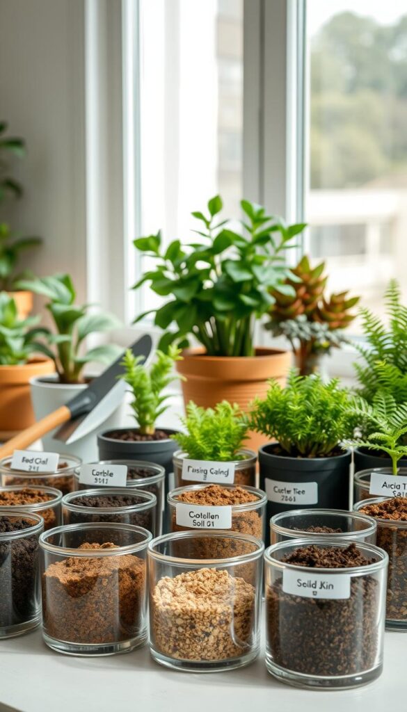 Choosing the right soil for indoor plants