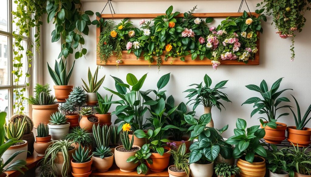 Design elements for indoor garden display