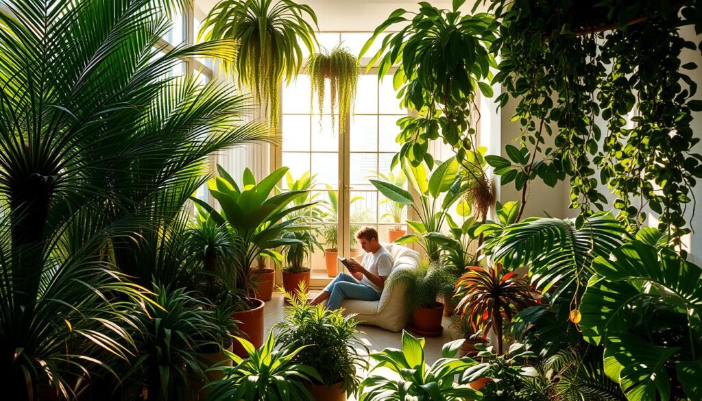 Environmental benefits of houseplants