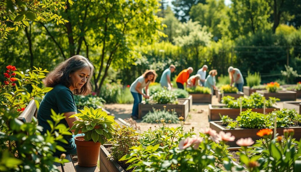 Horticultural therapy benefits