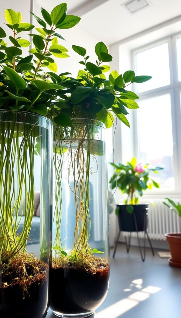 Hydroponic houseplants