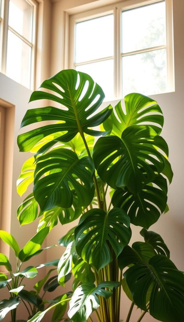 Monstera deliciosa plant