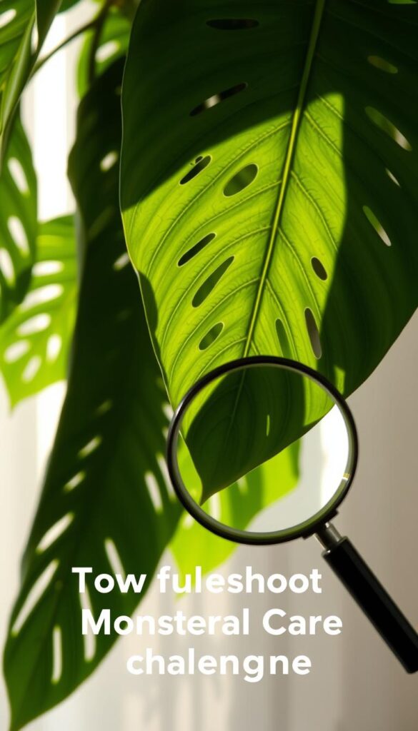 Monstera troubleshooting tips