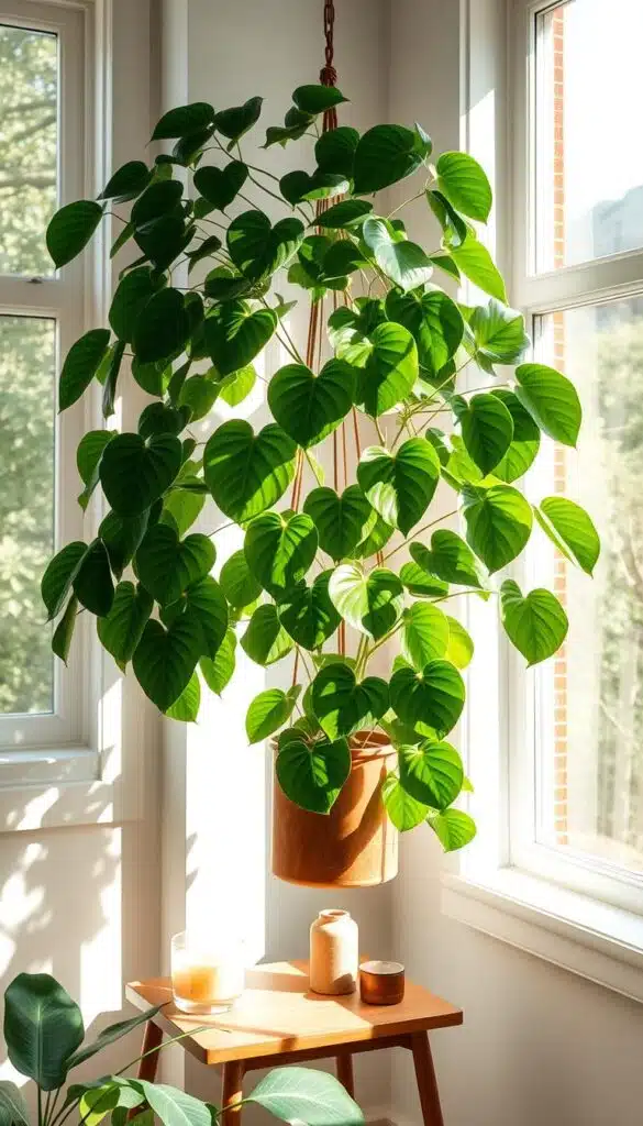 Philodendron Brasil plant environment