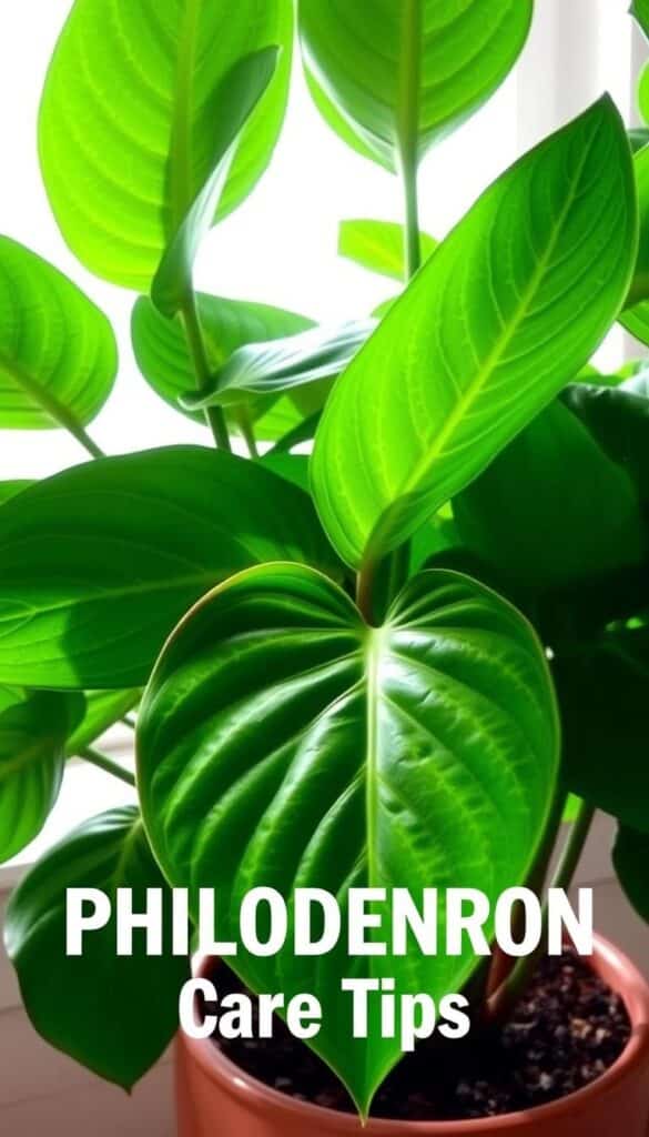 Philodendron care tips