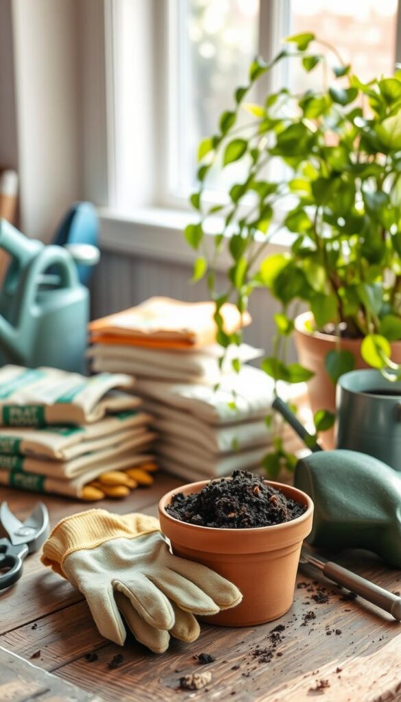 Plant potting tips