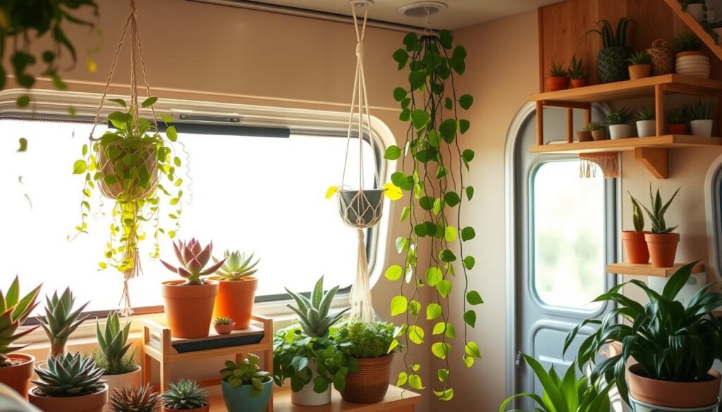 RV plant displays