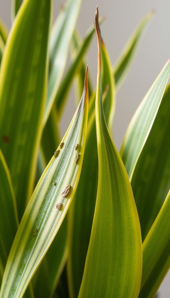 Sansevieria care signs