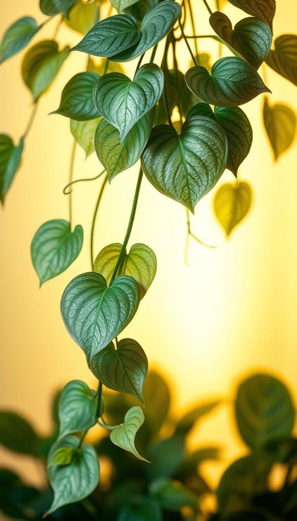 Silver Satin Pothos plant