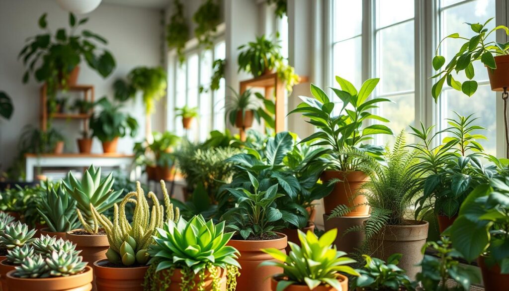 Sustainable indoor plant care