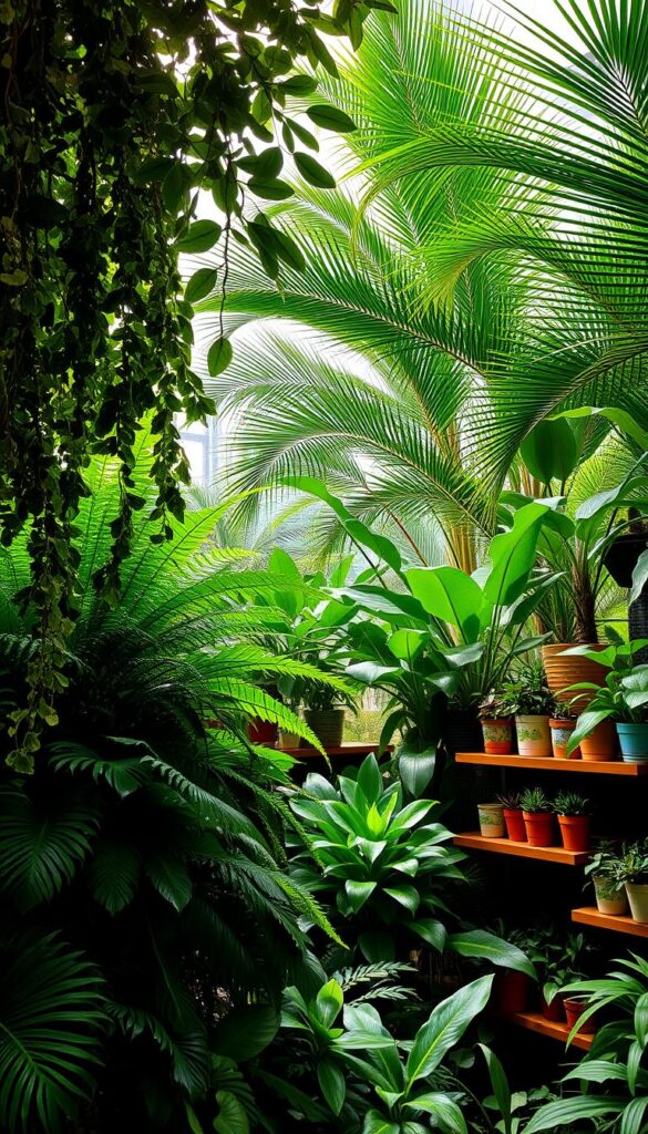 Urban jungle indoor plants