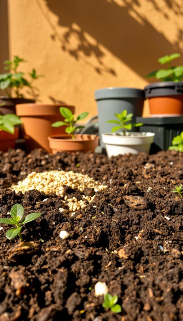 Well-draining soil and potting strategies