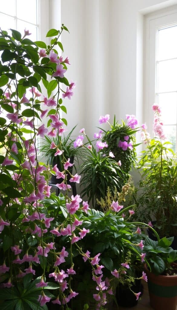 blooming houseplants for year-round flowers