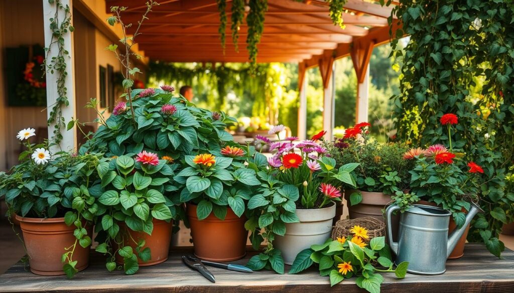 container garden care tips