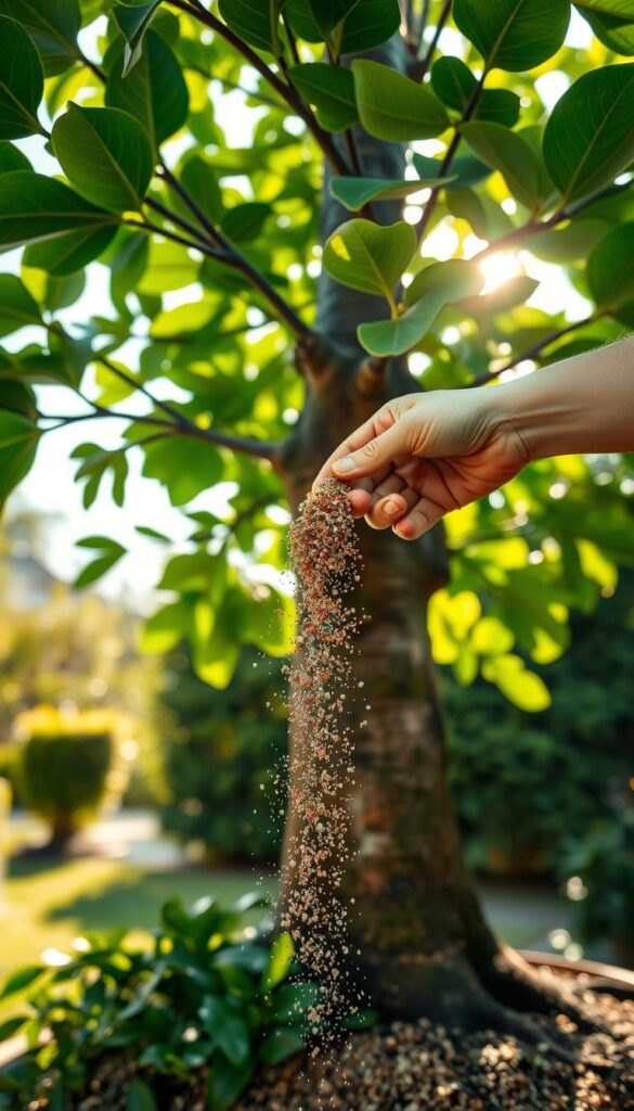 ficus fertilizing