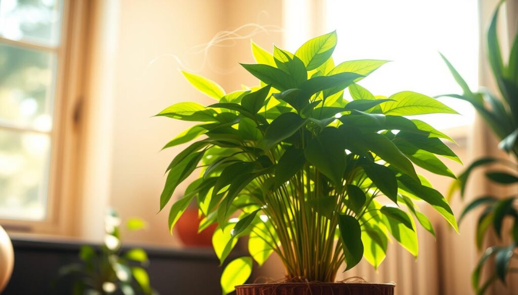 houseplant air purification