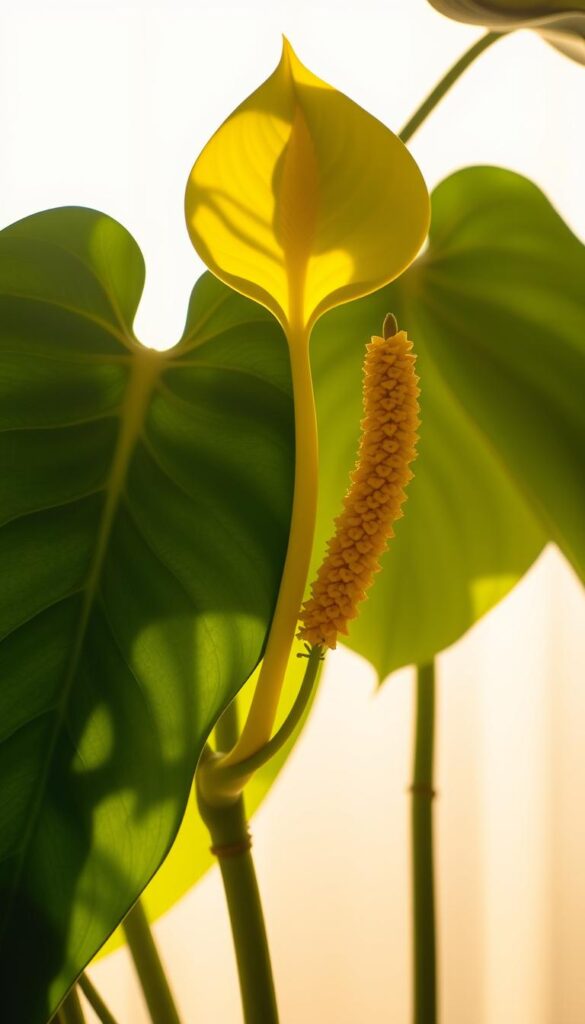 how to get philodendron to flower