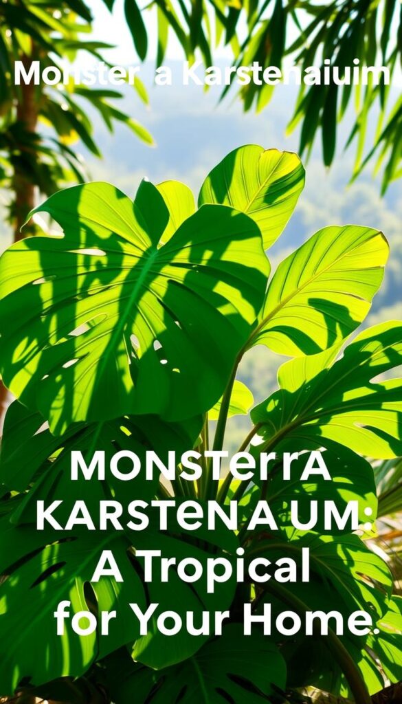 monstera karstenianum