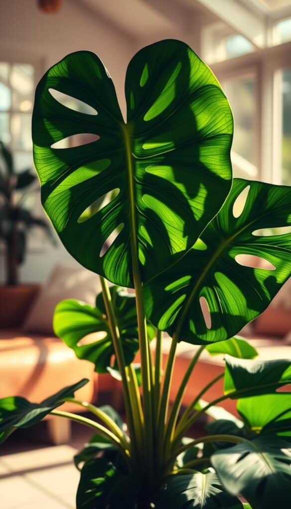 monstera watering signs