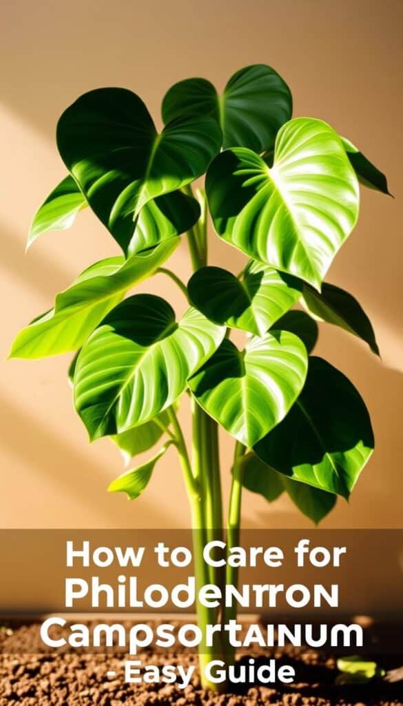 philodendron camposportoanum care guide