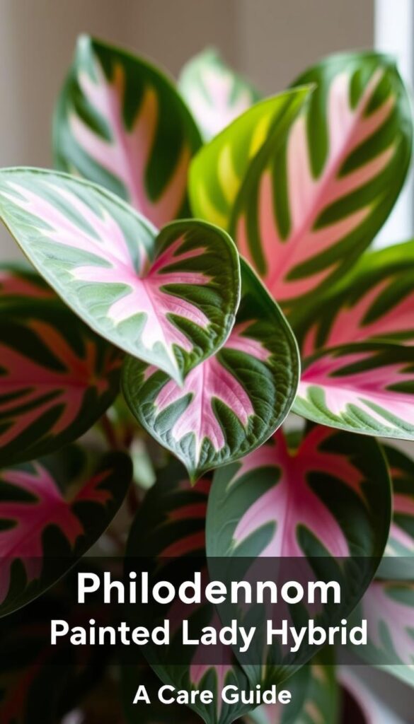 philodendron painted lady hybrid care guide