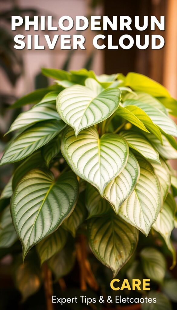 philodendron silver cloud care guide