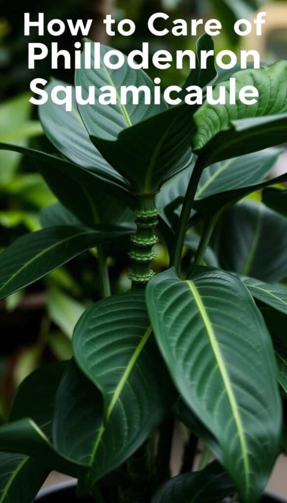 philodendron squamicaule care guide