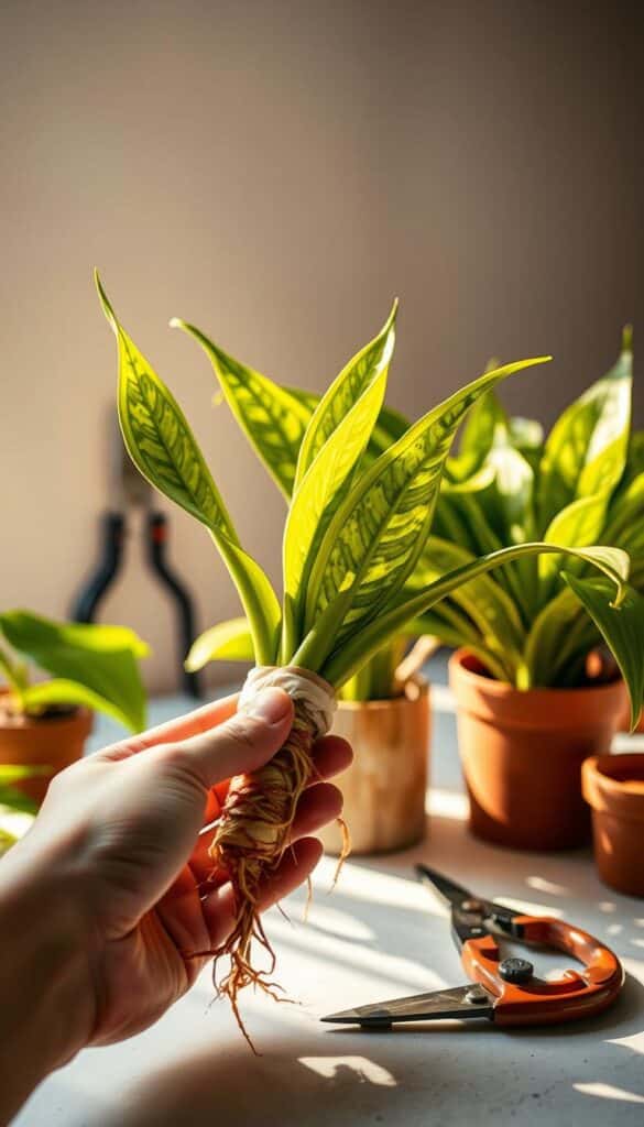 propagate snake plant