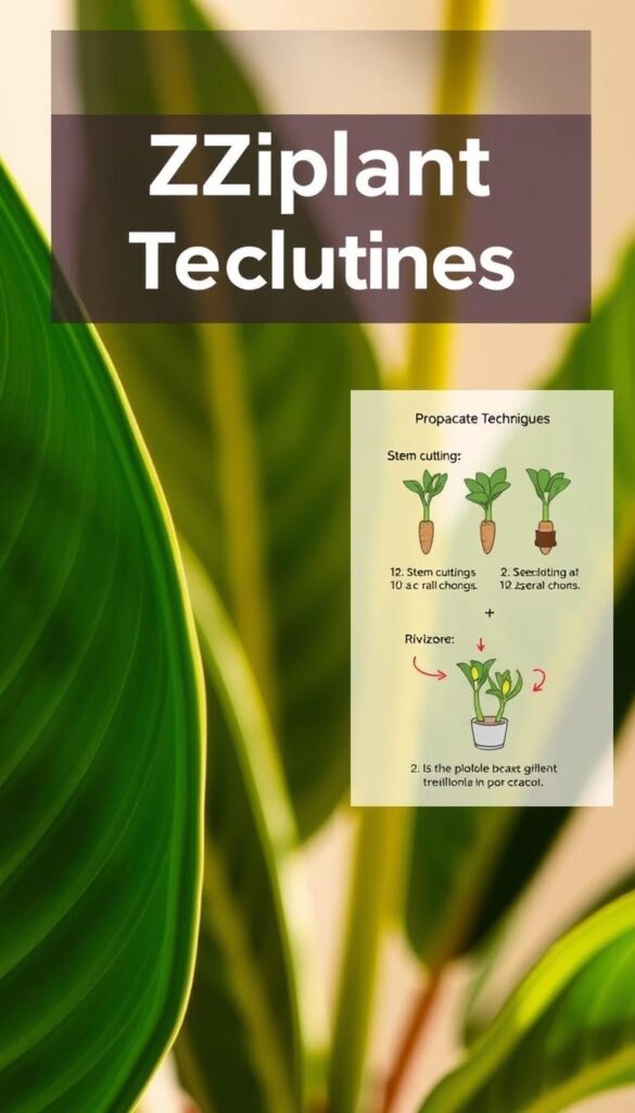 propagation techniques for zamiifolia