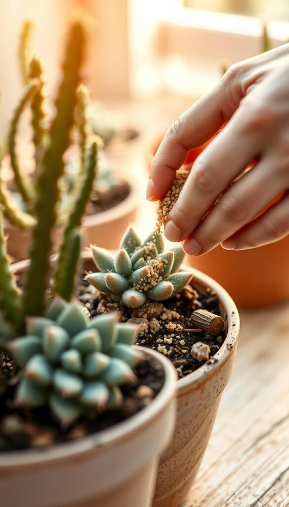 succulent fertilizer application