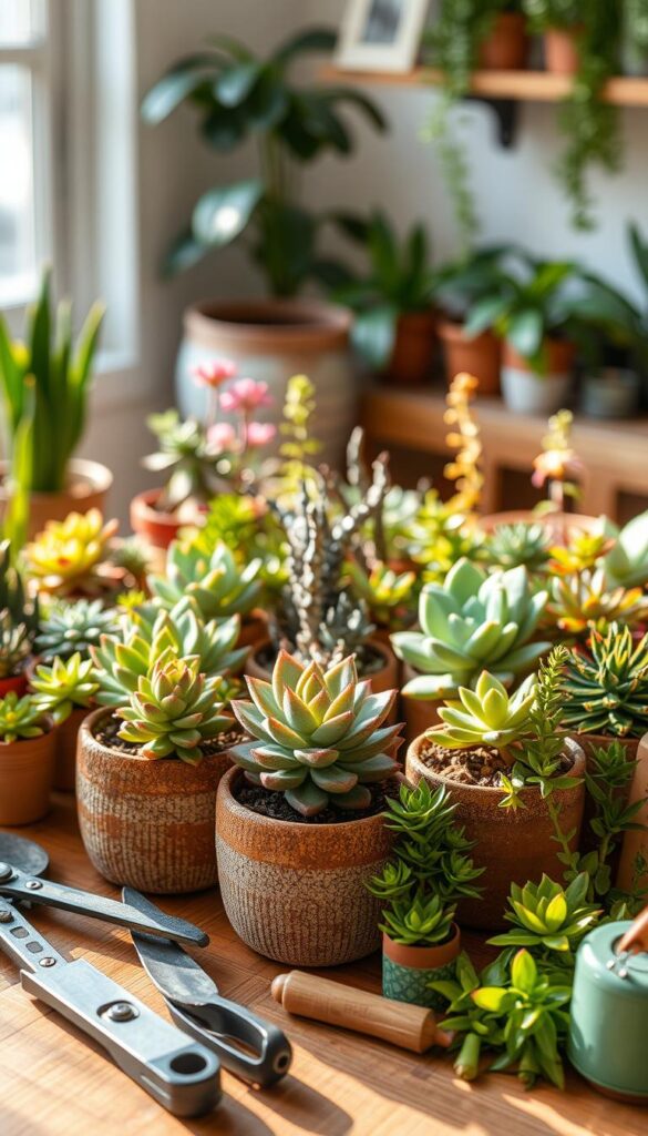 succulent potting tips