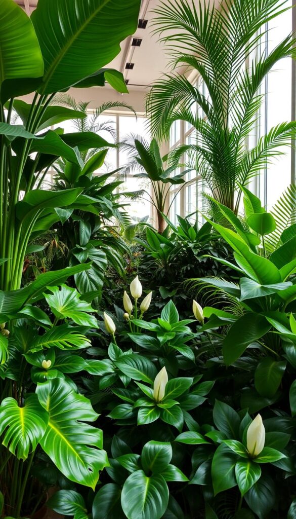 tropical houseplants for air quality