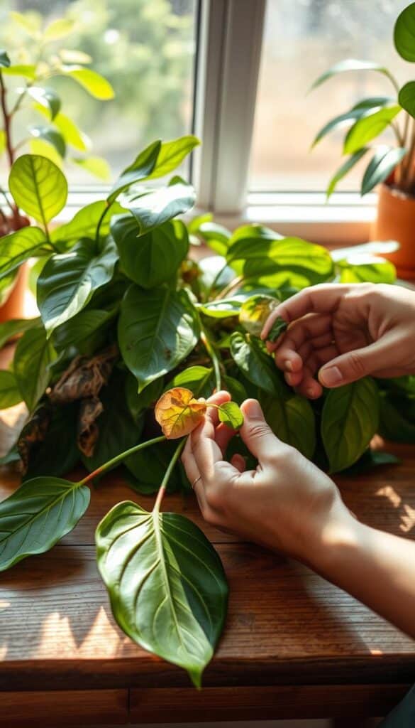 why is my philodendron dying